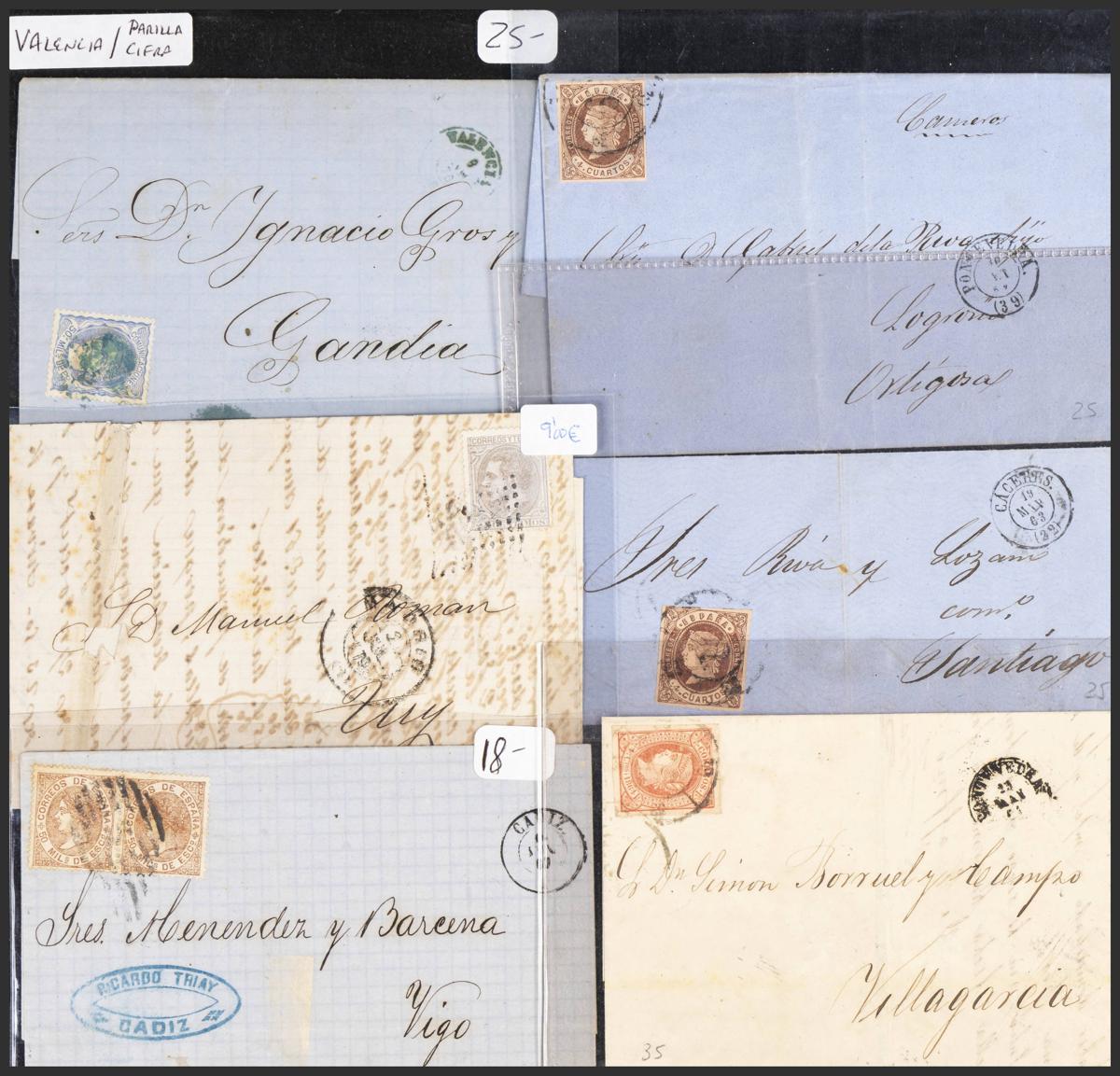 575 | Spanish Collection. Postal History