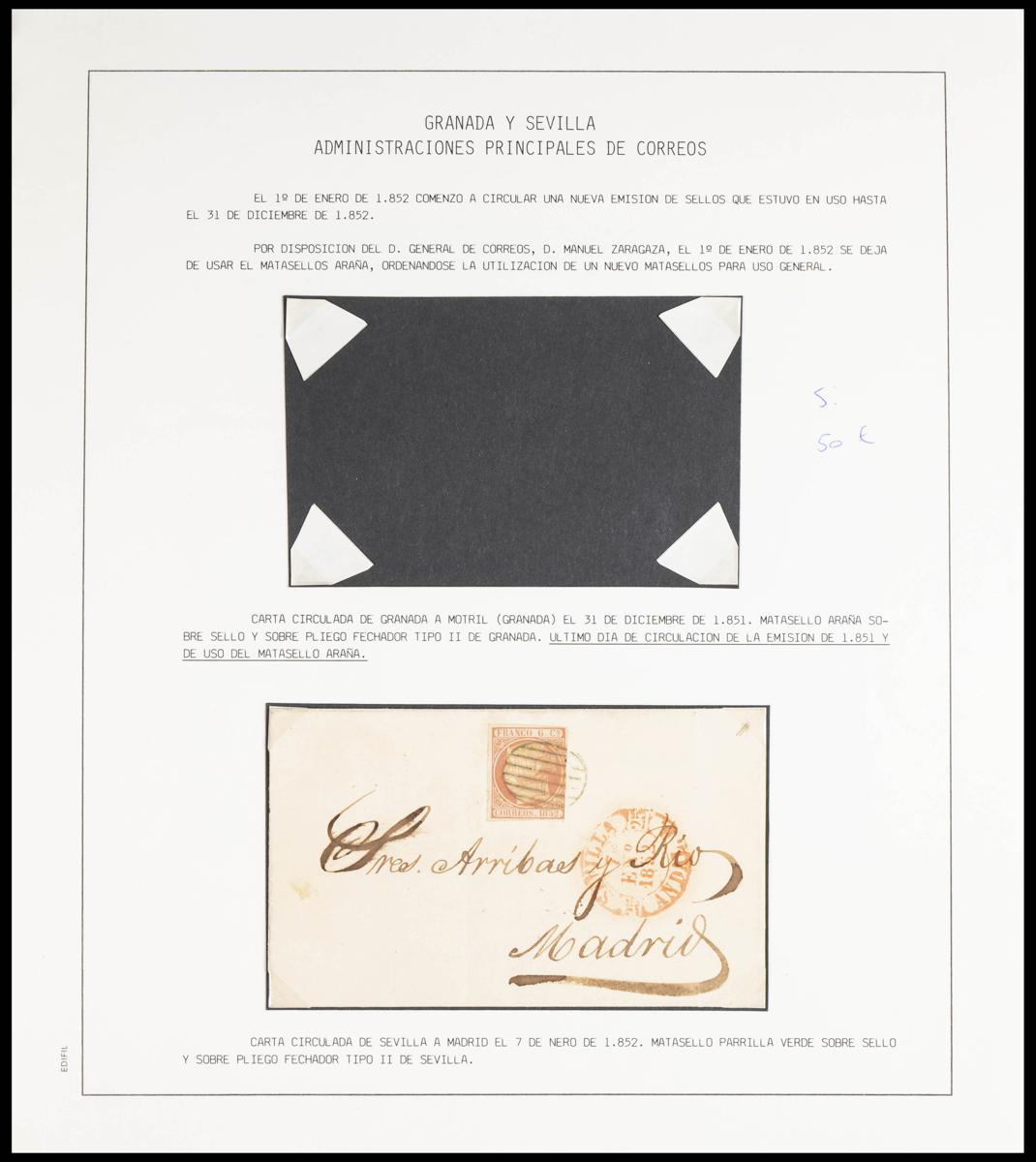 585 | Spanish Collection. Postal History
