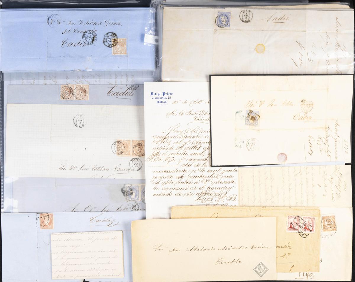 587 | Spanish Collection. Postal History