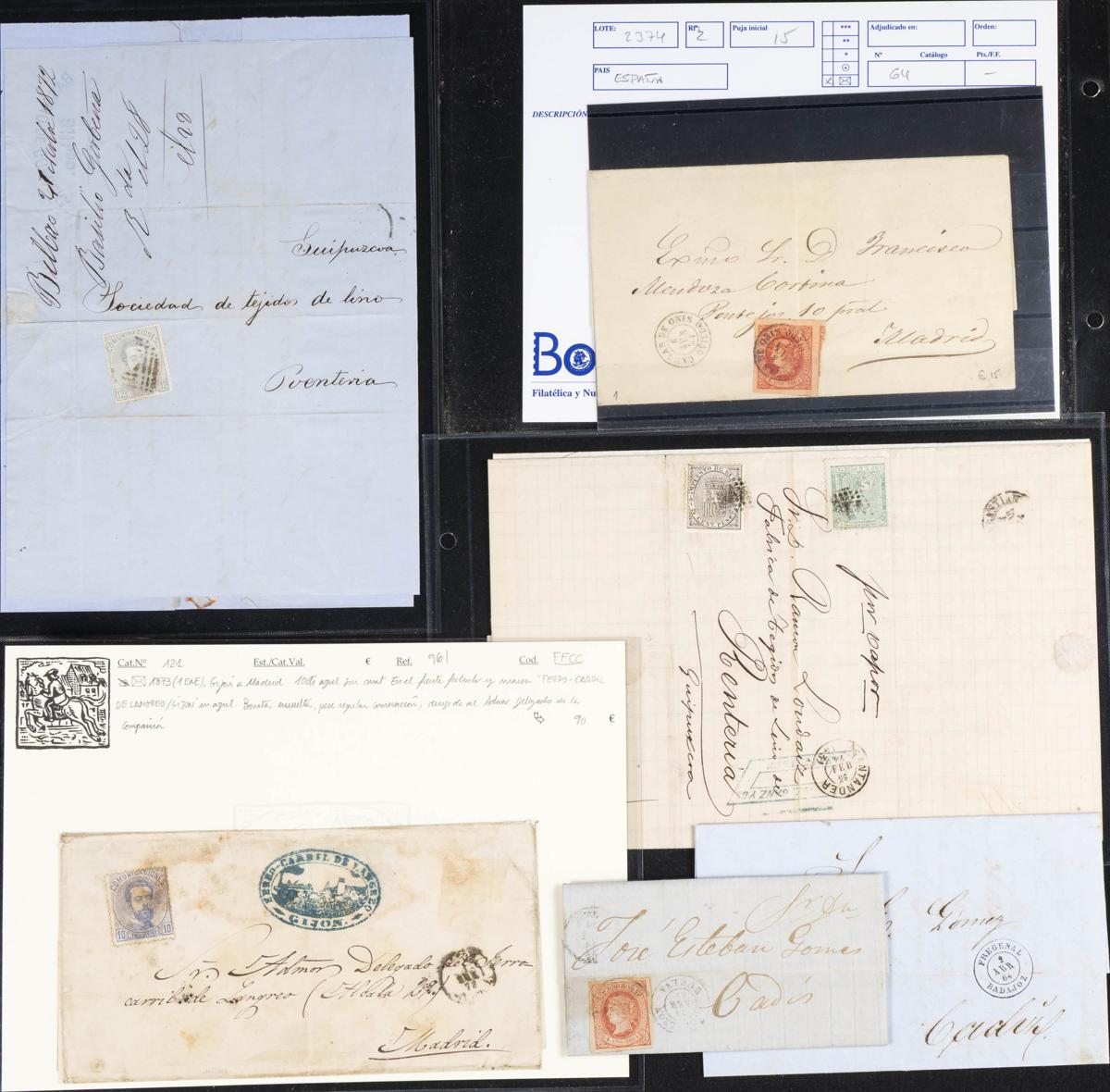 588 | Spanish Collection. Postal History