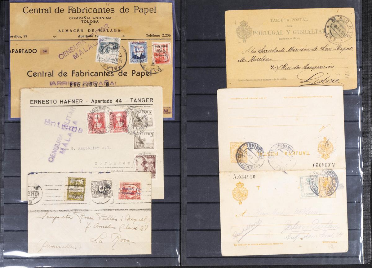 589 | Spanish Collection. Postal History