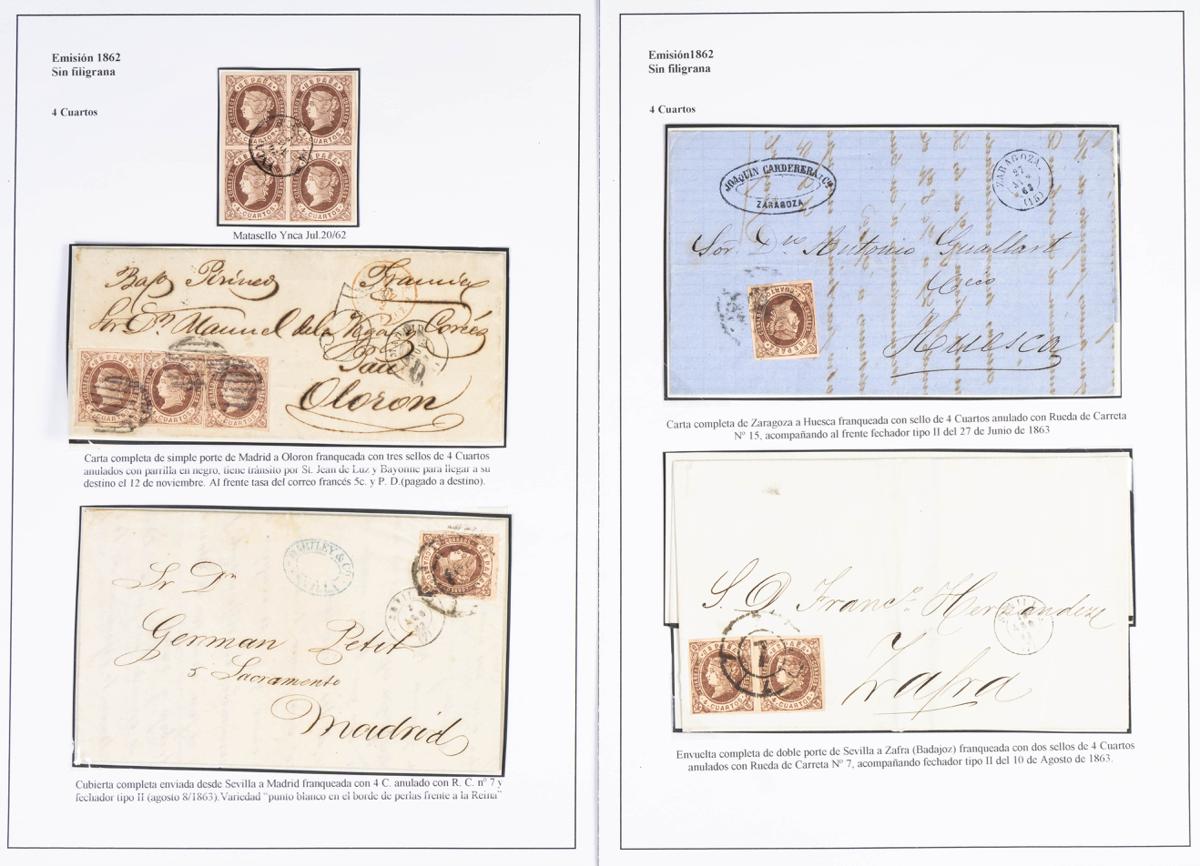 603 | Spanish Collection. Postal History