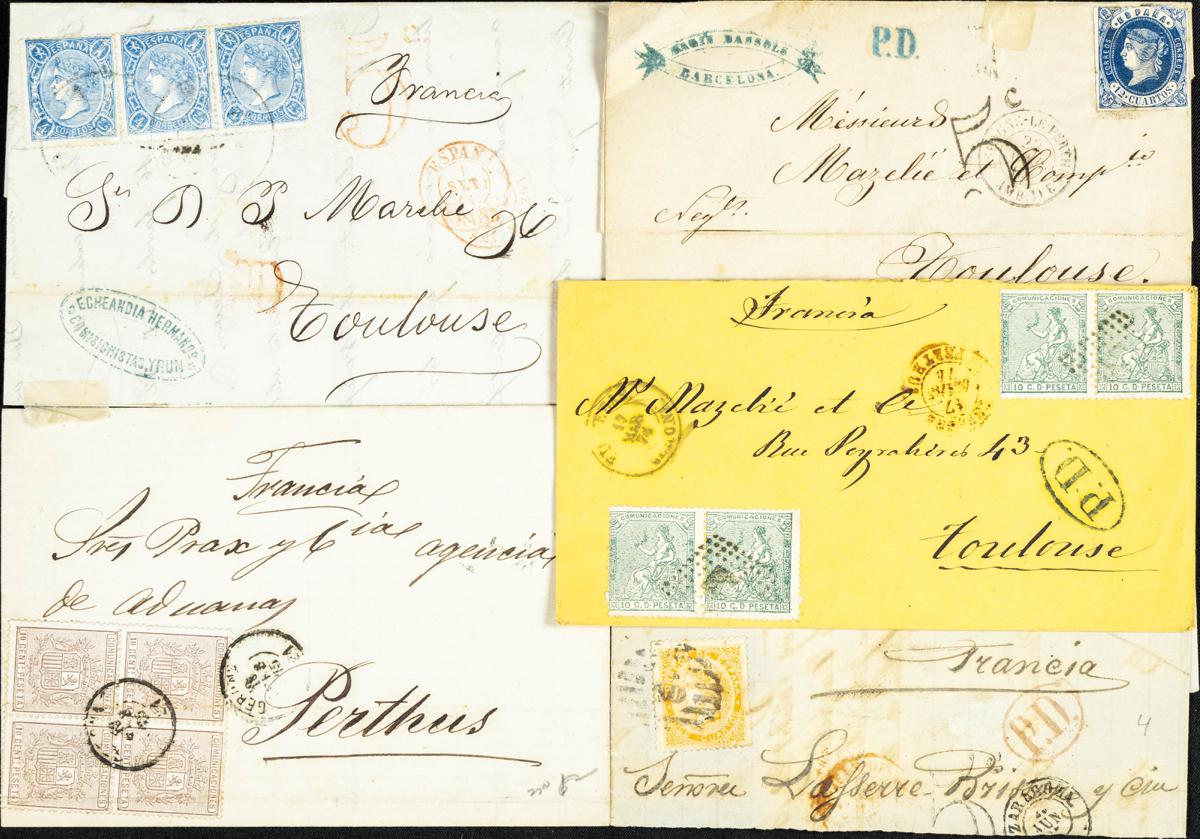 606 | Spanish Collection. Postal History