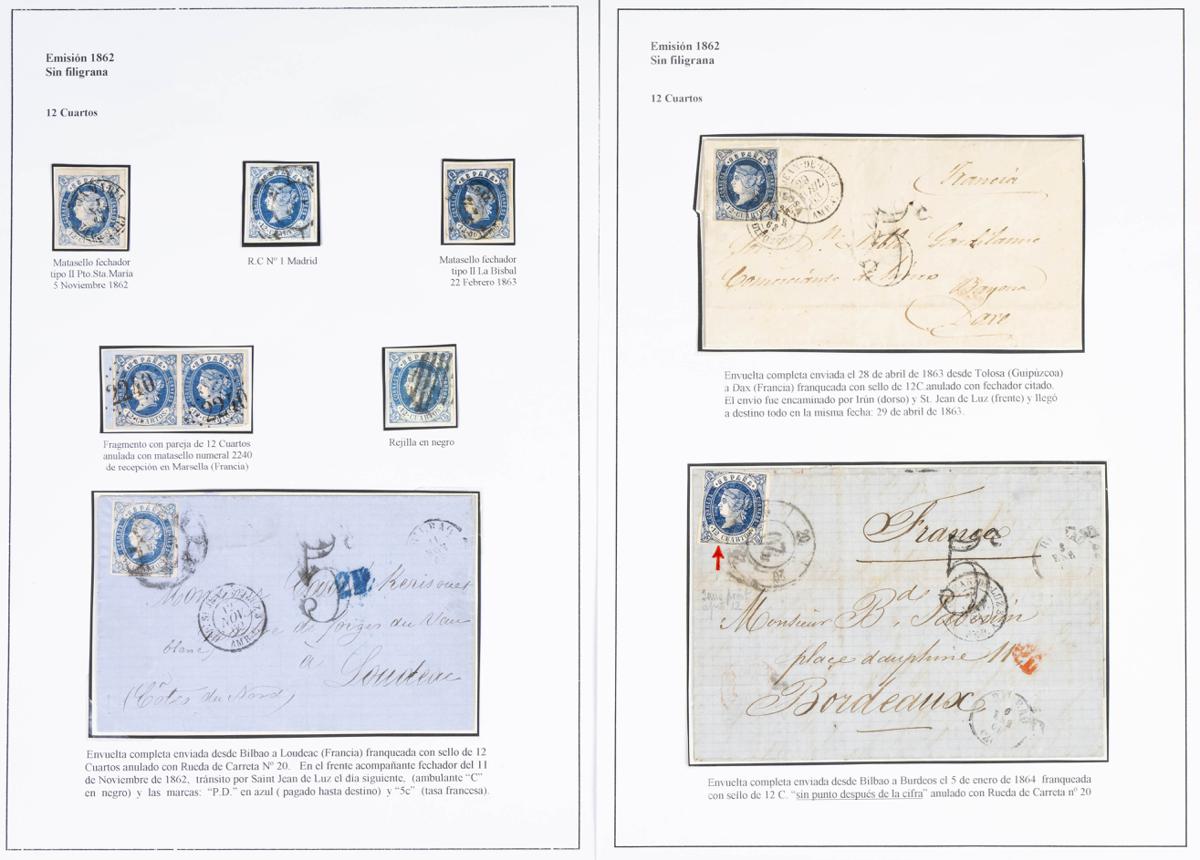 607 | Spanish Collection. Postal History