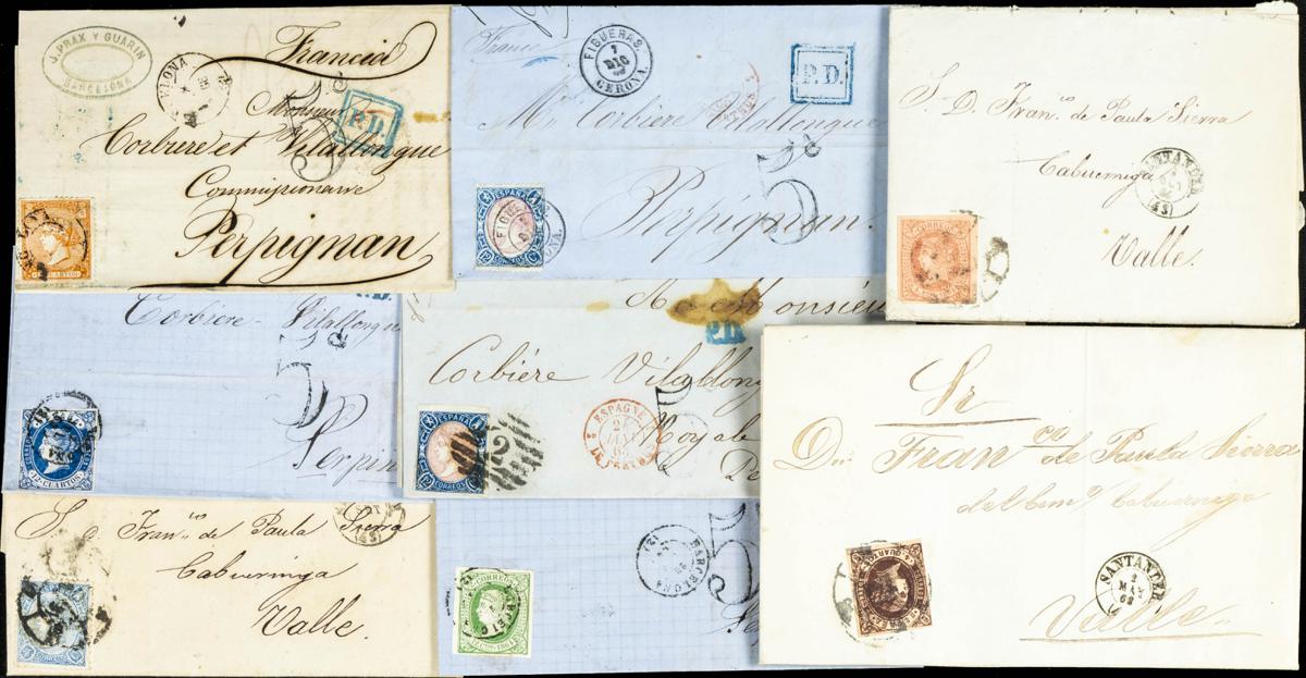 608 | Spanish Collection. Postal History