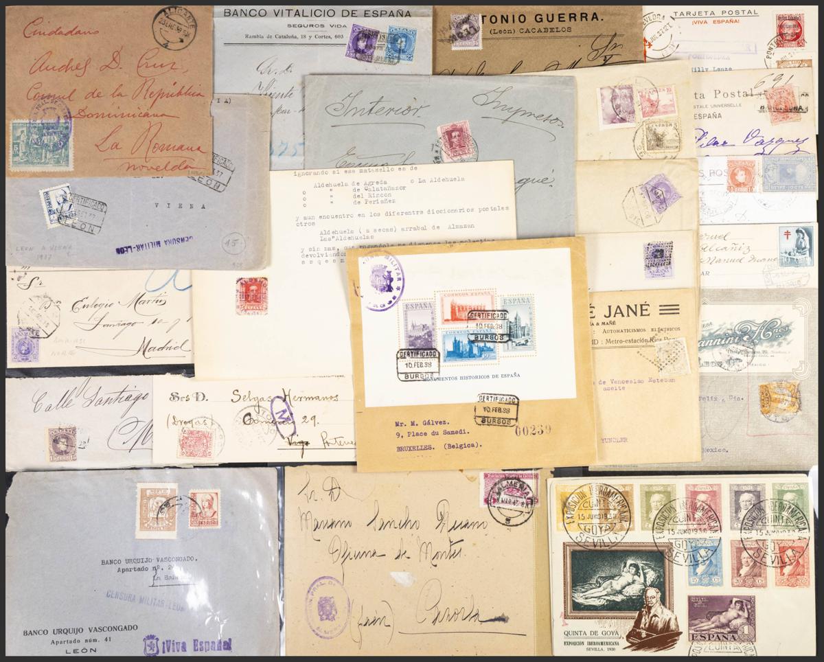 626 | Spanish Collection. Postal History