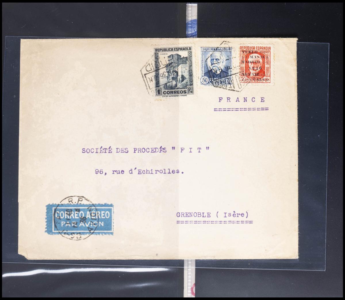 645 | Spanish Collection. Postal History