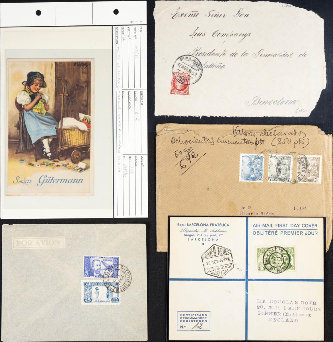 648 | Spanish Collection. Postal History