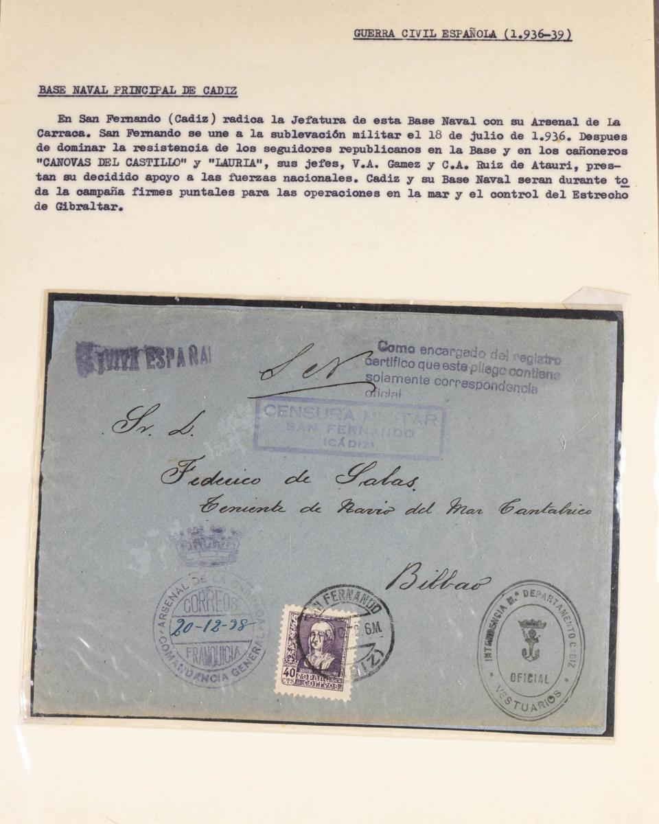 649 | Spanish Collection. Postal History