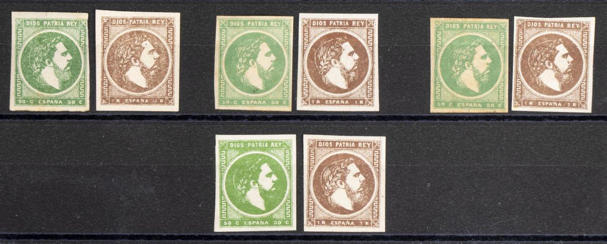 671 | Spanish Collection. Sets and stamps stock