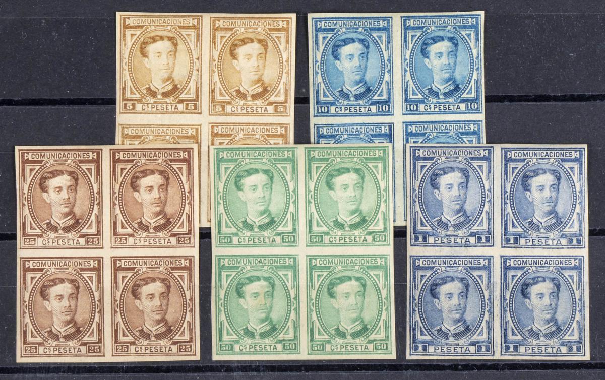 672 | Spanish Collection. Sets and stamps stock