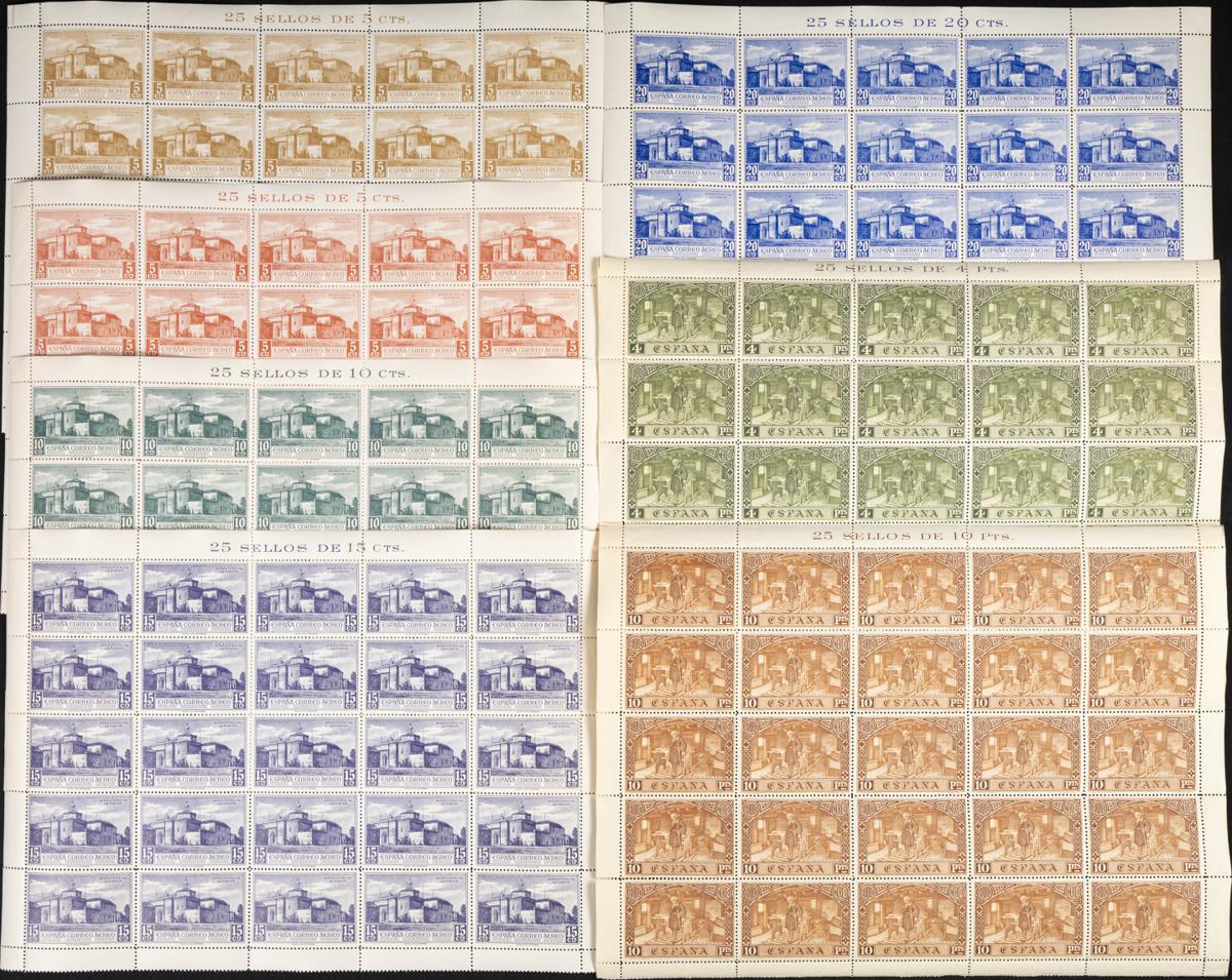 675 | Spanish Collection. Sets and stamps stock