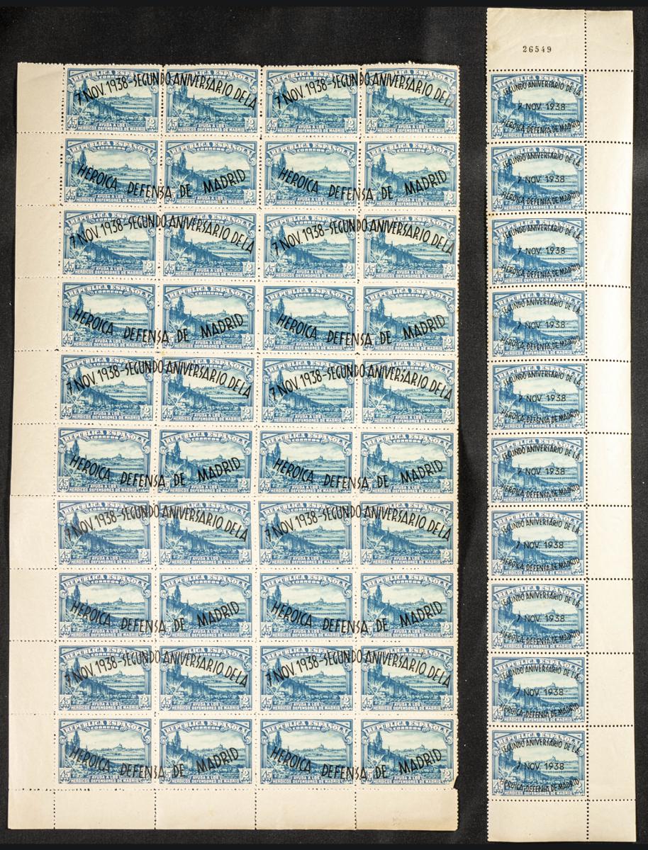 687 | Spanish Collection. Sets and stamps stock