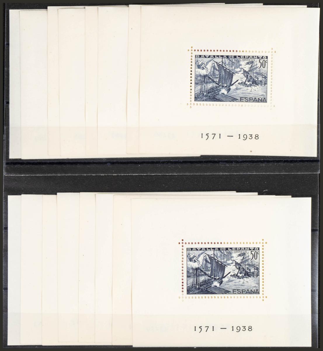 696 | Spanish Collection. Sets and stamps stock