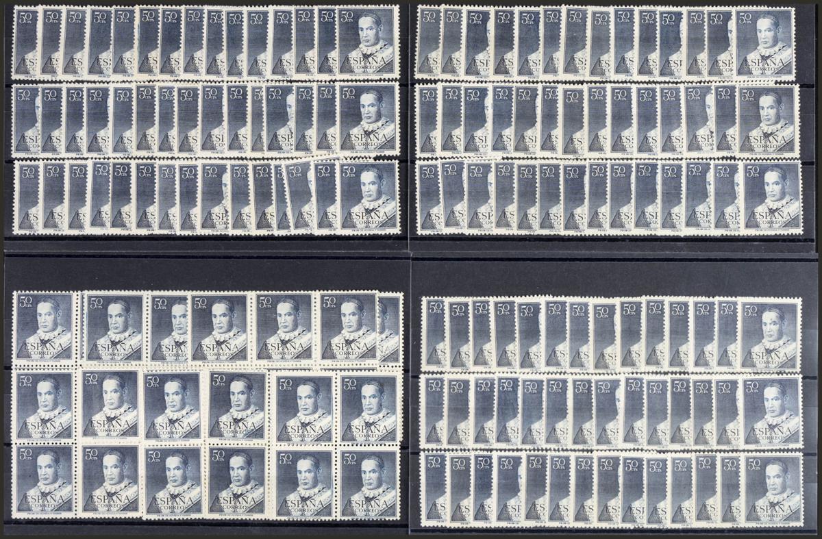 706 | Lotes y Colecciones.España. Stock de Series y Sellos