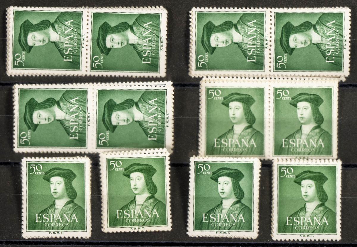707 | Lotes y Colecciones.España. Stock de Series y Sellos