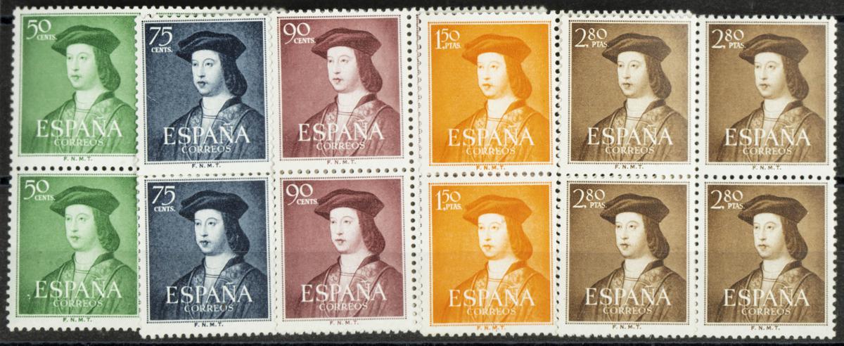 708 | Lotes y Colecciones.España. Stock de Series y Sellos