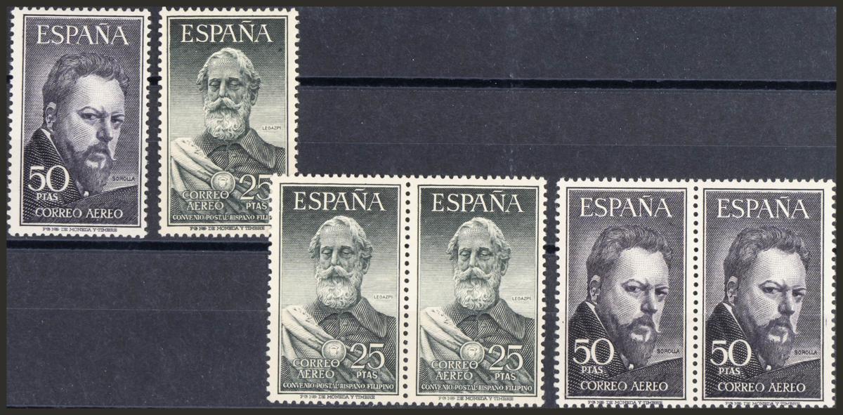 715 | Lotes y Colecciones.España. Stock de Series y Sellos