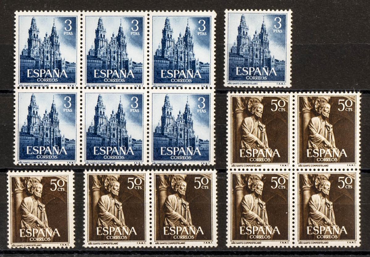 718 | Lotes y Colecciones.España. Stock de Series y Sellos