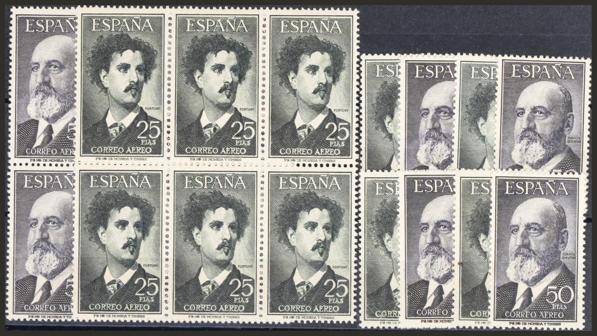 723 | Lotes y Colecciones.España. Stock de Series y Sellos