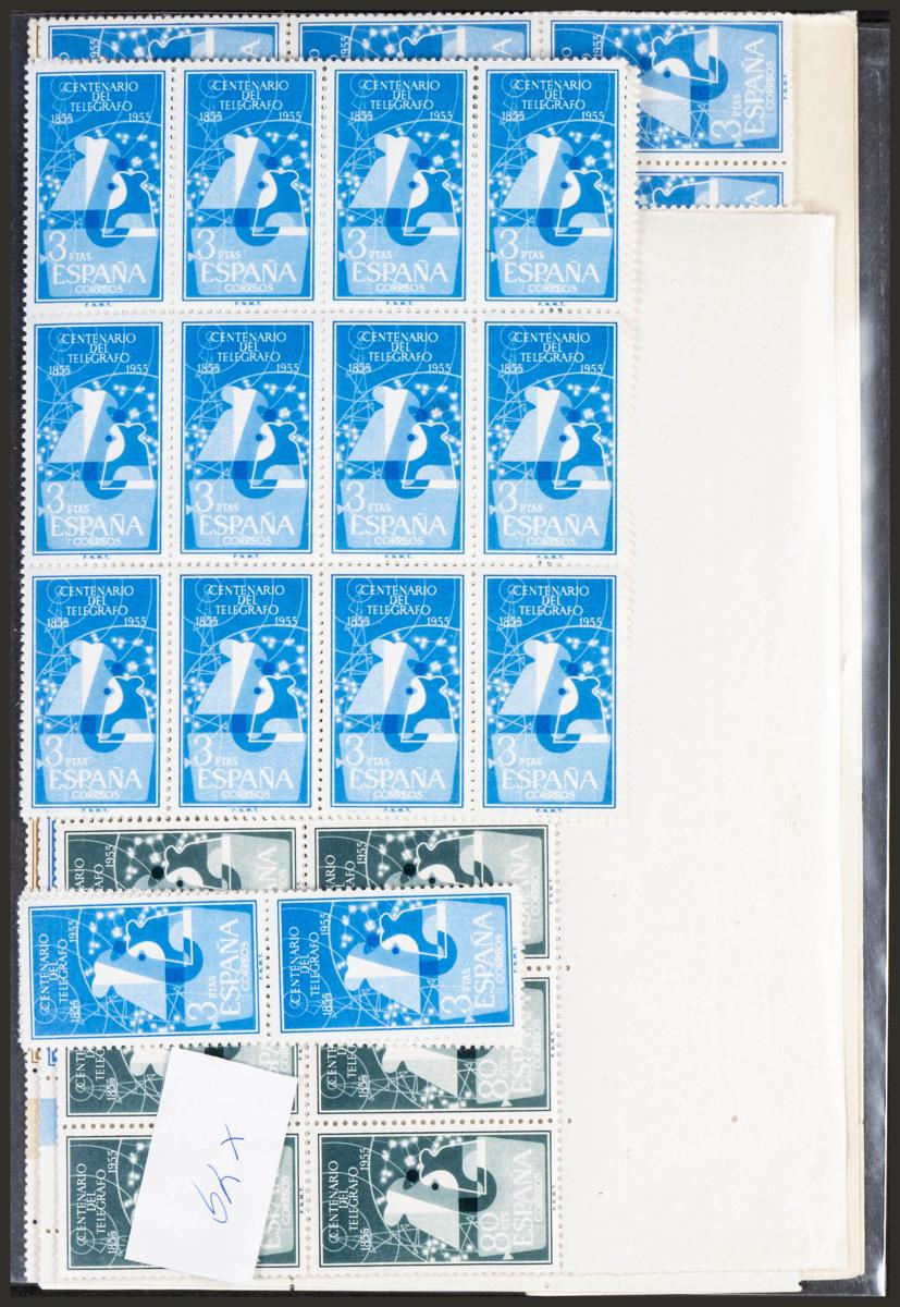 724 | Lotes y Colecciones.España. Stock de Series y Sellos