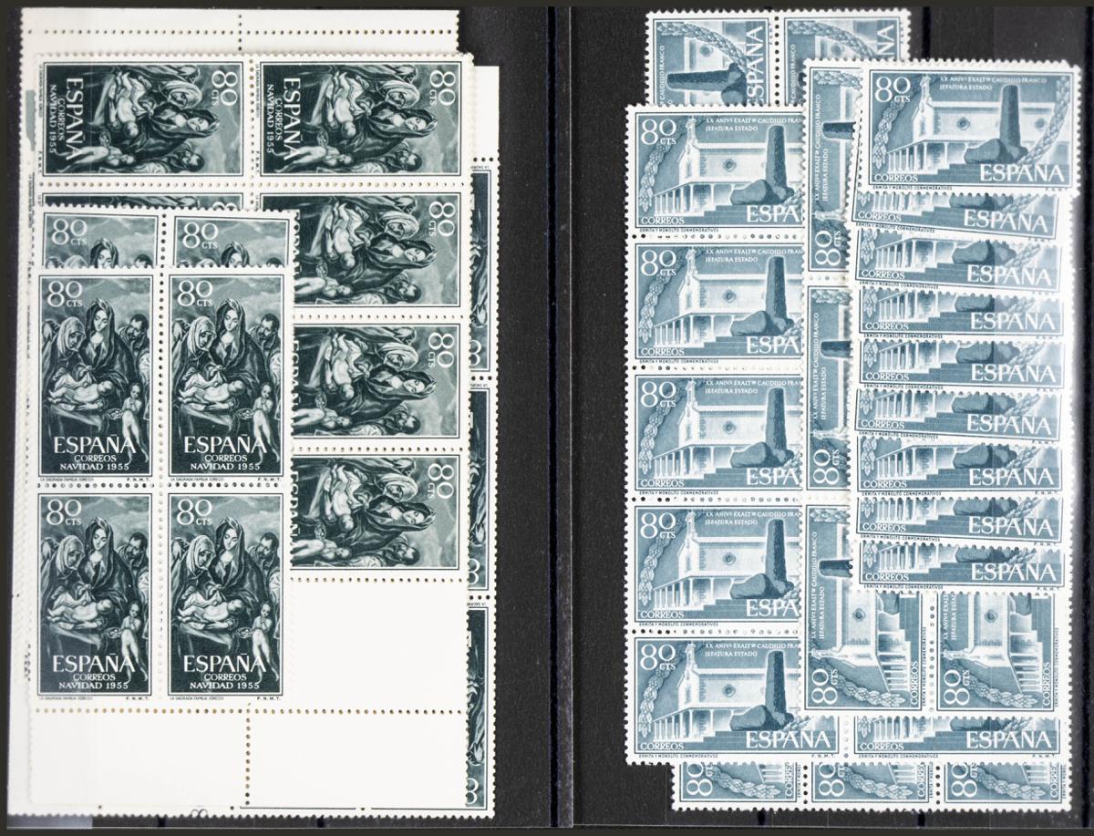 725 | Lotes y Colecciones.España. Stock de Series y Sellos