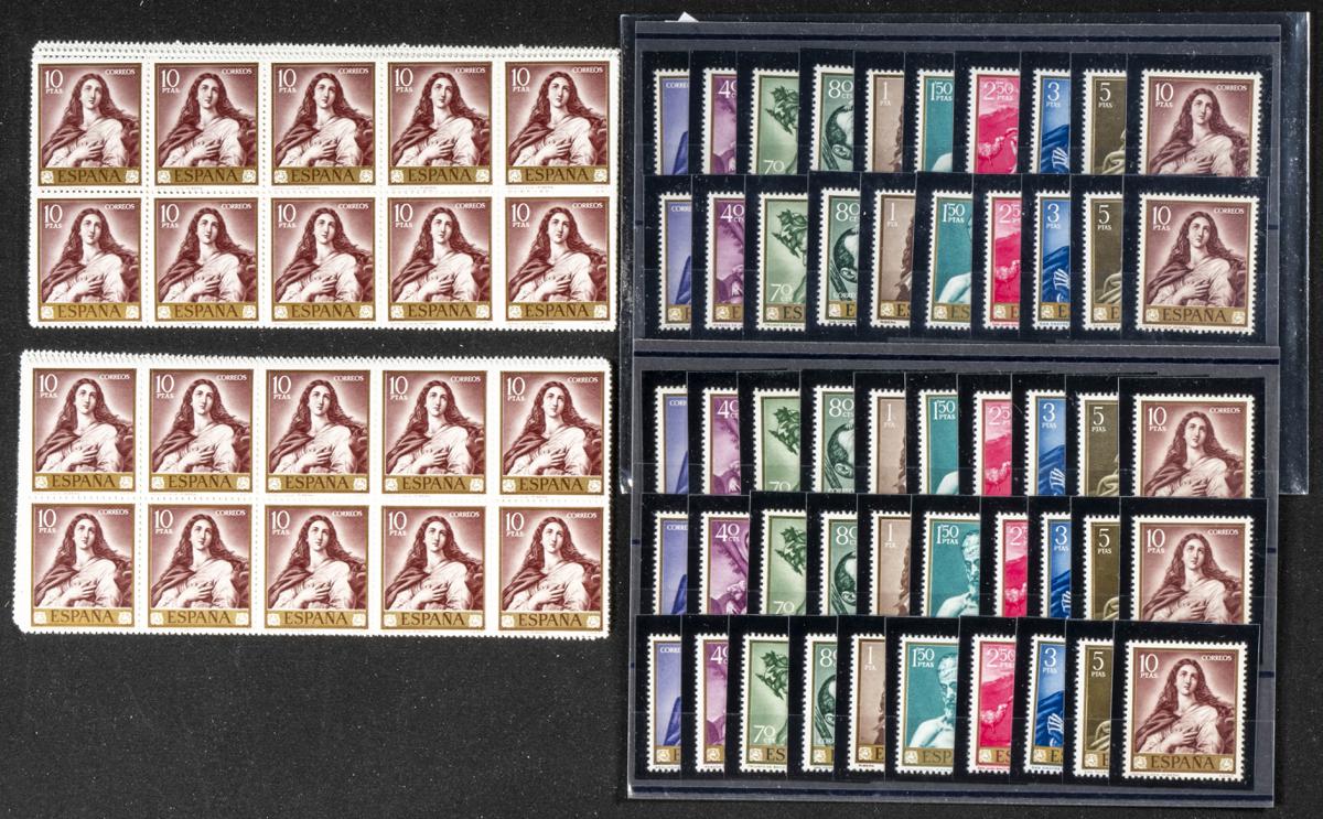 737 | Lotes y Colecciones.España. Stock de Series y Sellos