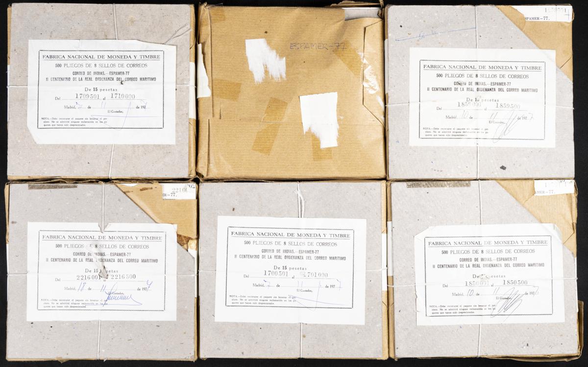 741 | Lotes y Colecciones.España. Stock de Series y Sellos