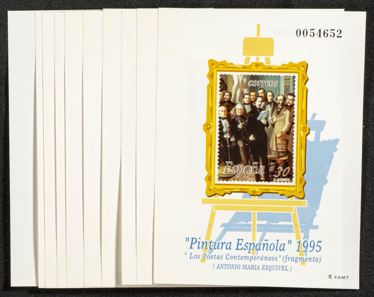 763 | Pruebas de Lujo. Stock de Series y Sellos