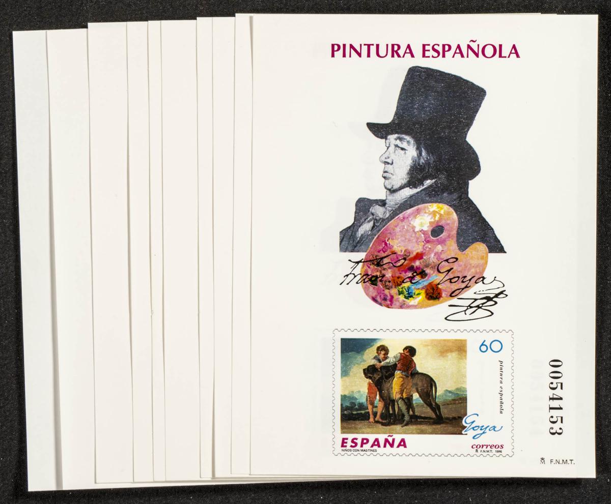 766 | Pruebas de Lujo. Stock de Series y Sellos