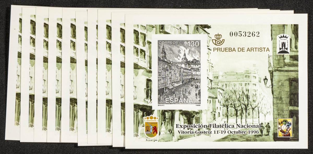 767 | Pruebas de Lujo. Stock de Series y Sellos