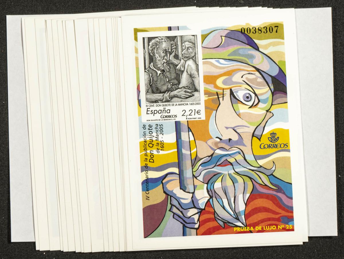 773 | Pruebas de Lujo. Stock de Series y Sellos