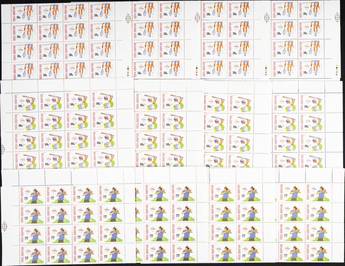 8 - Albania. Sets and stamps stock 
