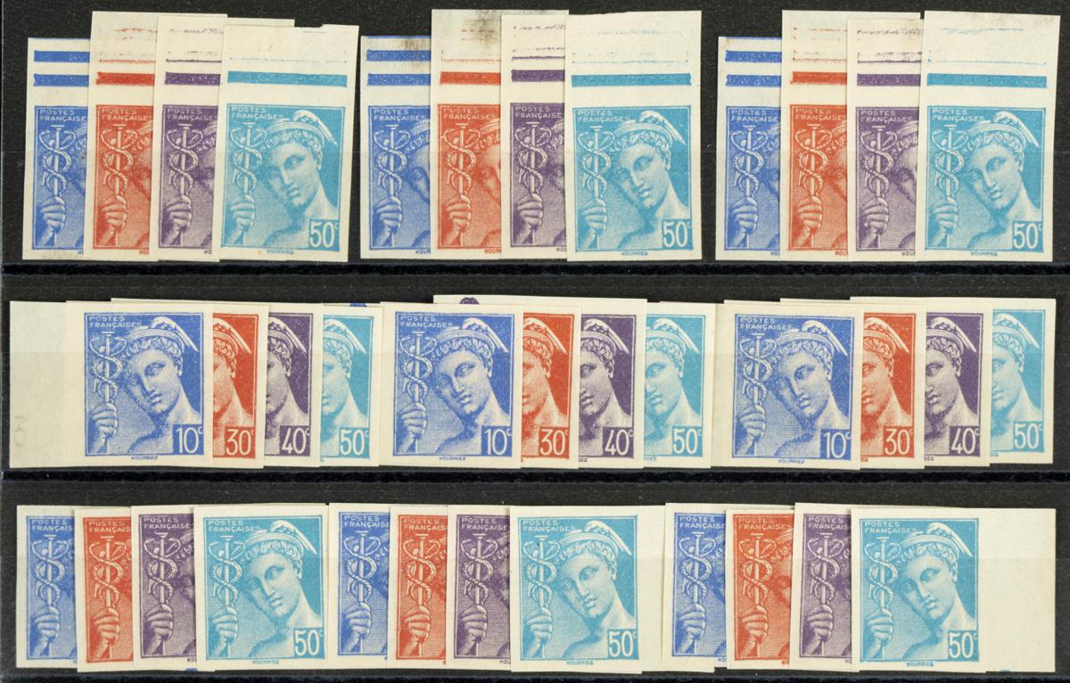 91 | France. Sets and stamps stock