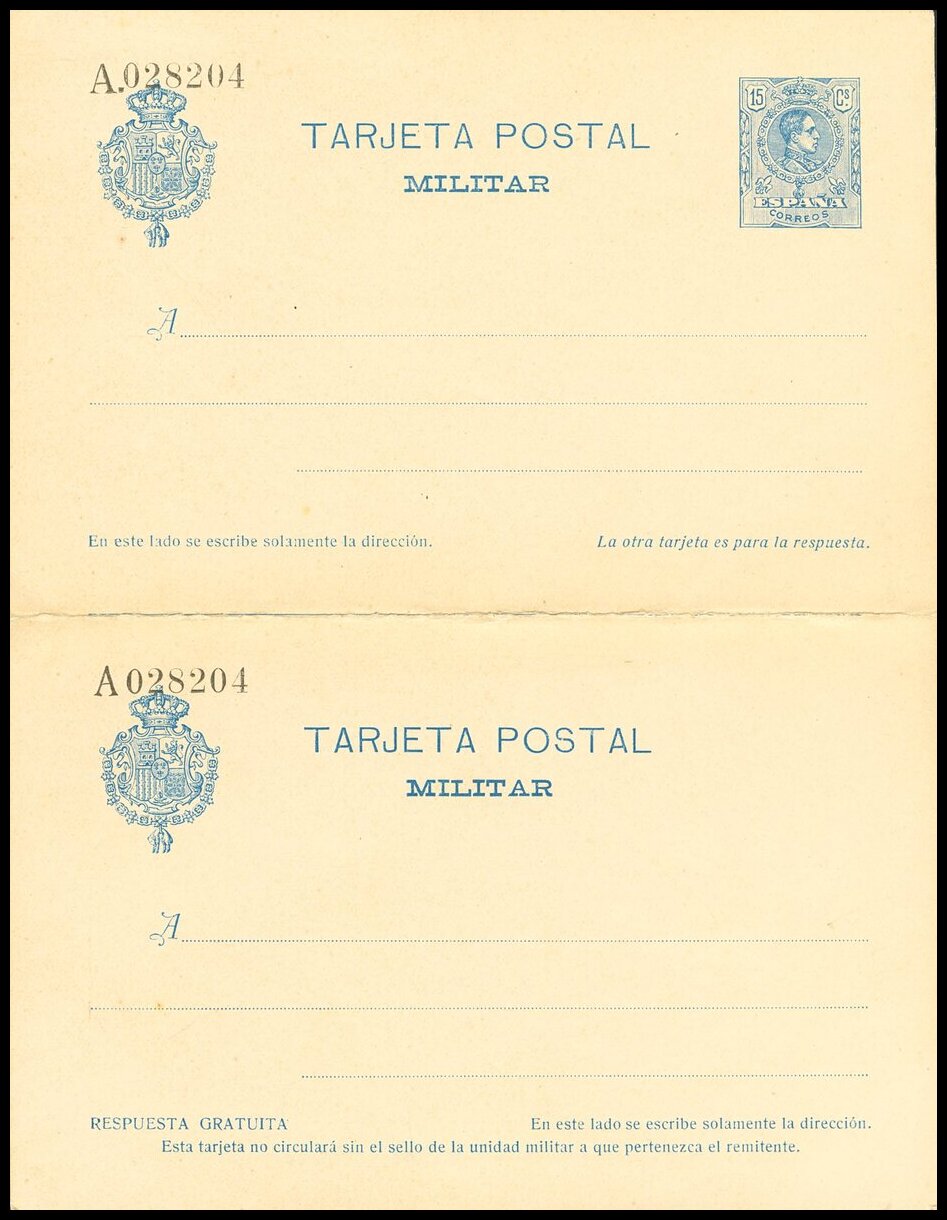 4320 | Entero Postal. Entero Postal Militar