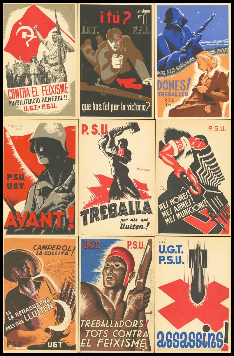 4323 | Guerra Civil. Tarjeta Postal Republicana