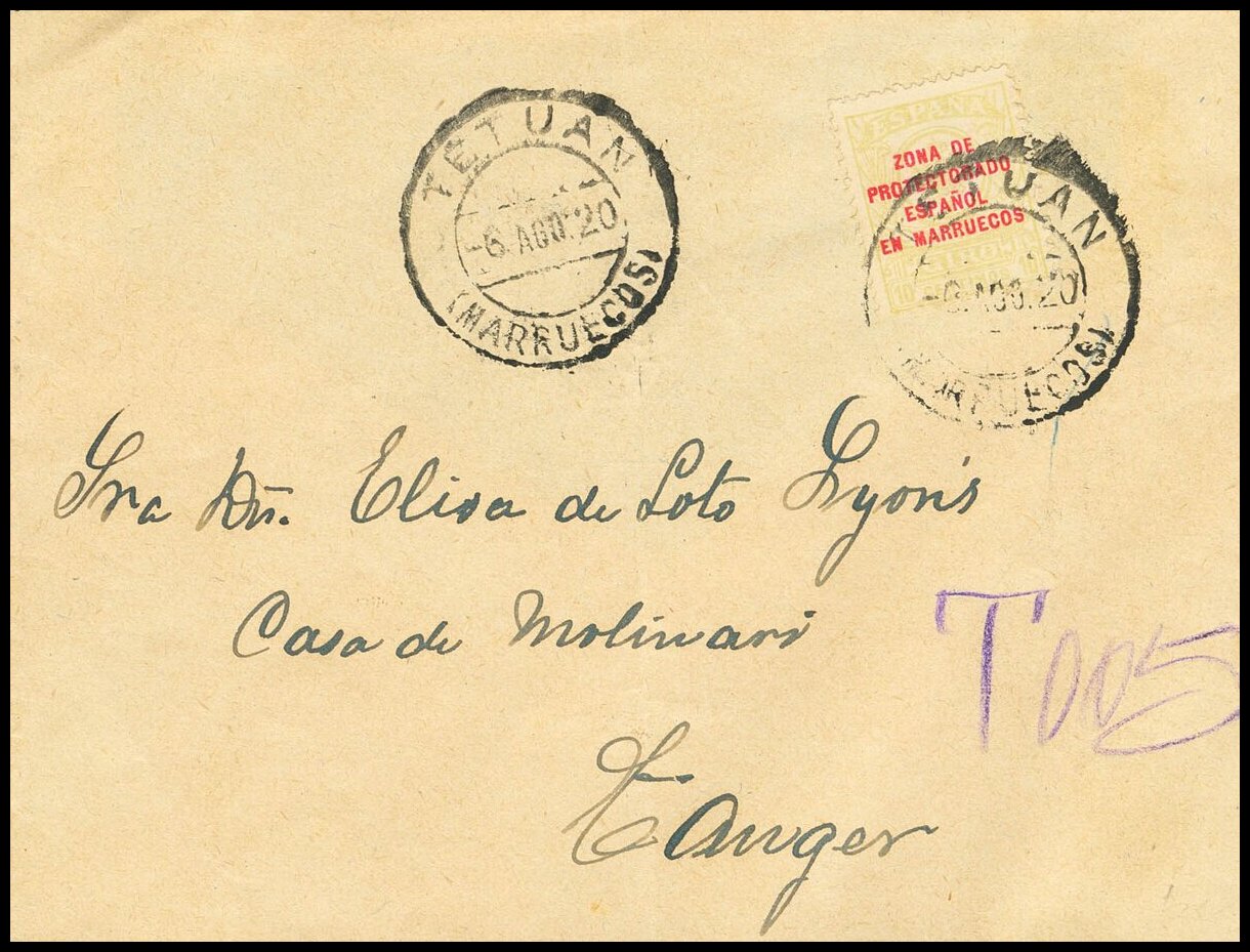 4742 | Marruecos. Giro Postal