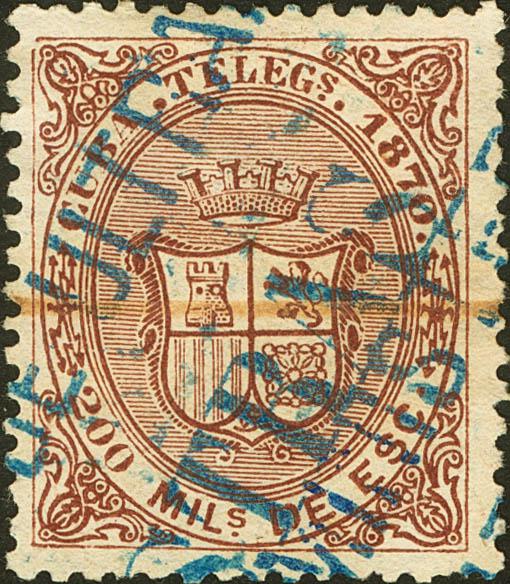 1075 | Cuba. Telegraph