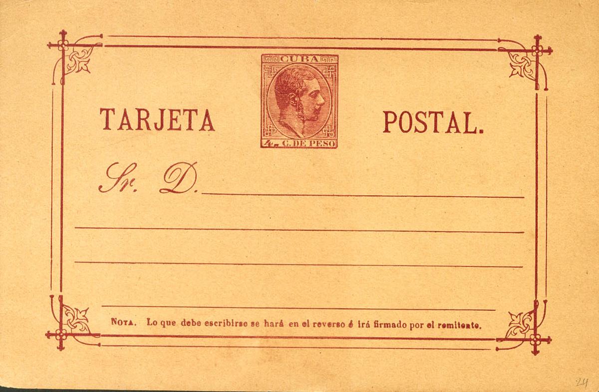 1086 | Cuba. Postal Stationery