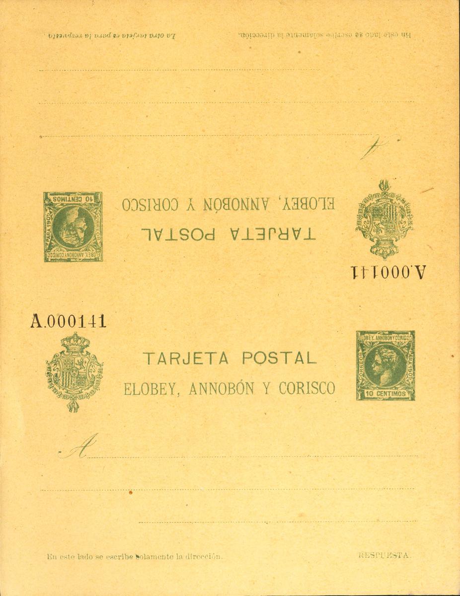 1092 | Elobey, Annobón y Corisco. Postal Stationery