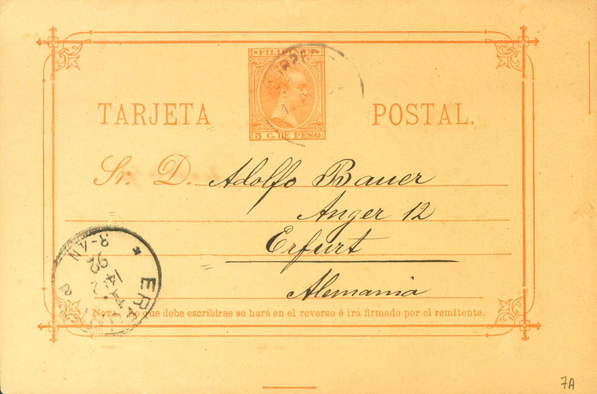 1132 | Philippines. Postal Stationery