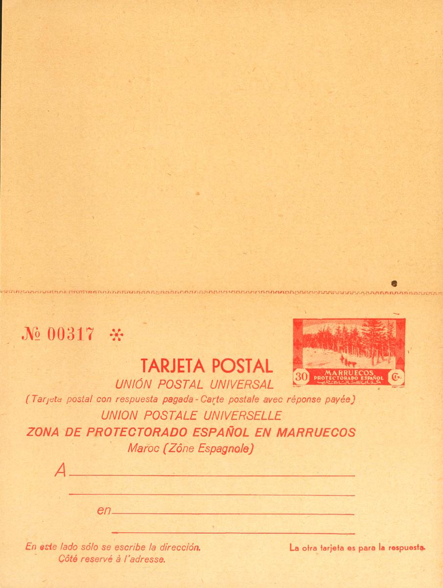 1194 | Spanish Marocco. Postal Stationery