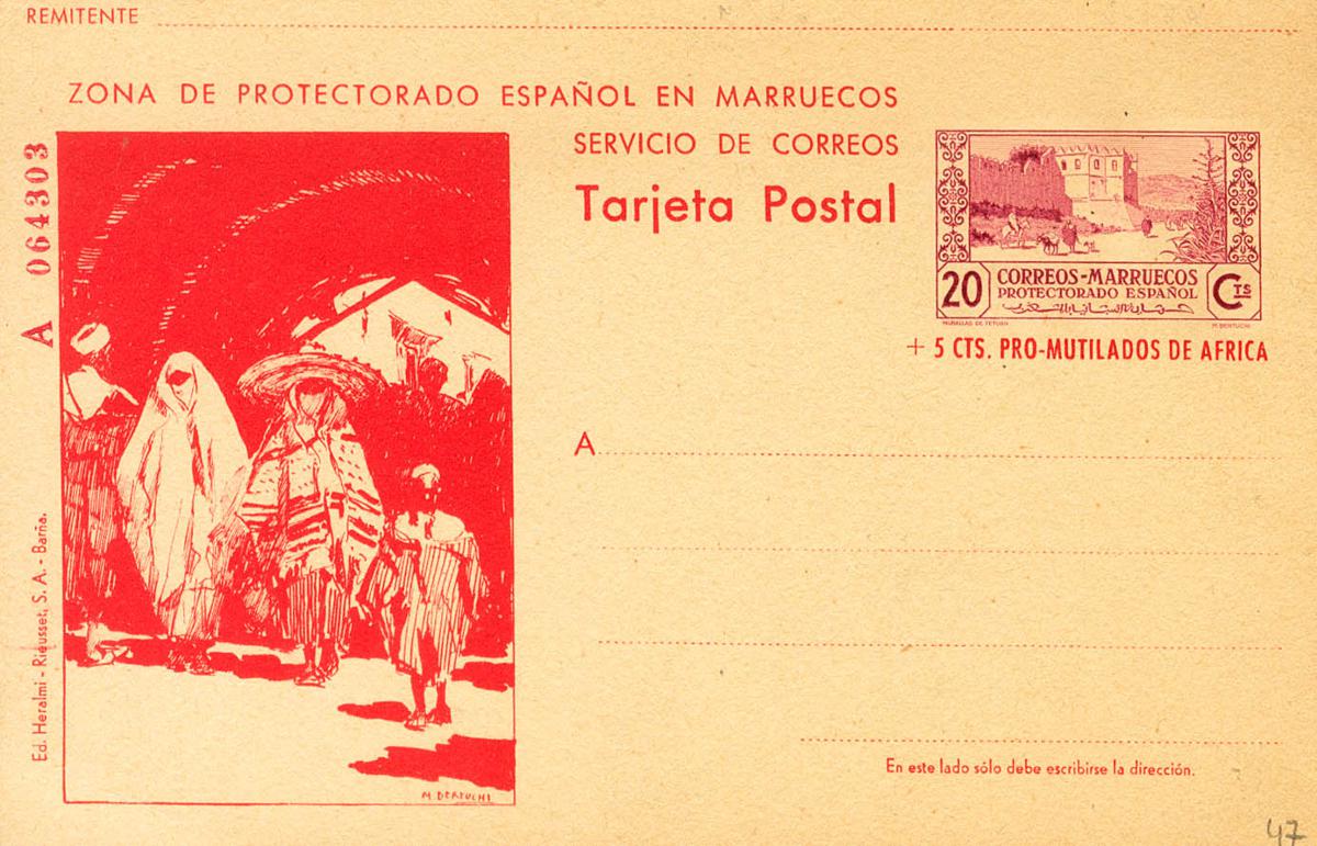 1205 | Marruecos. Entero Postal