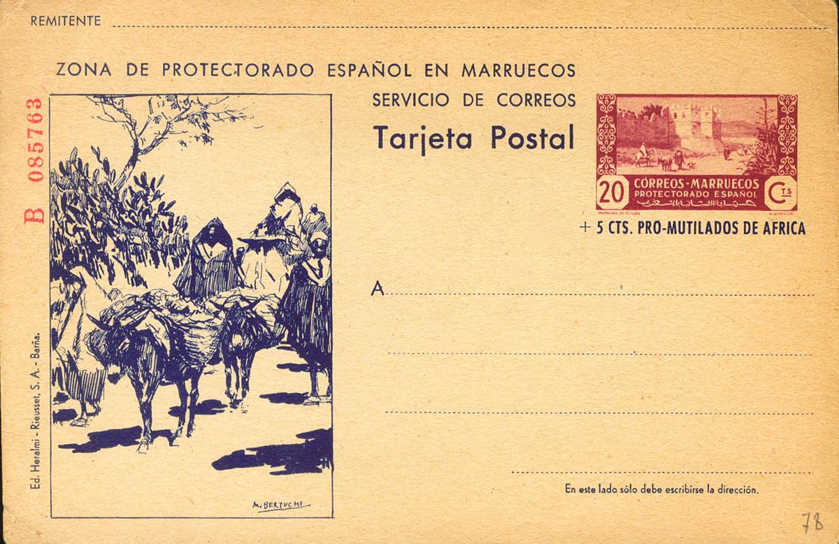 1219 | Marruecos. Entero Postal