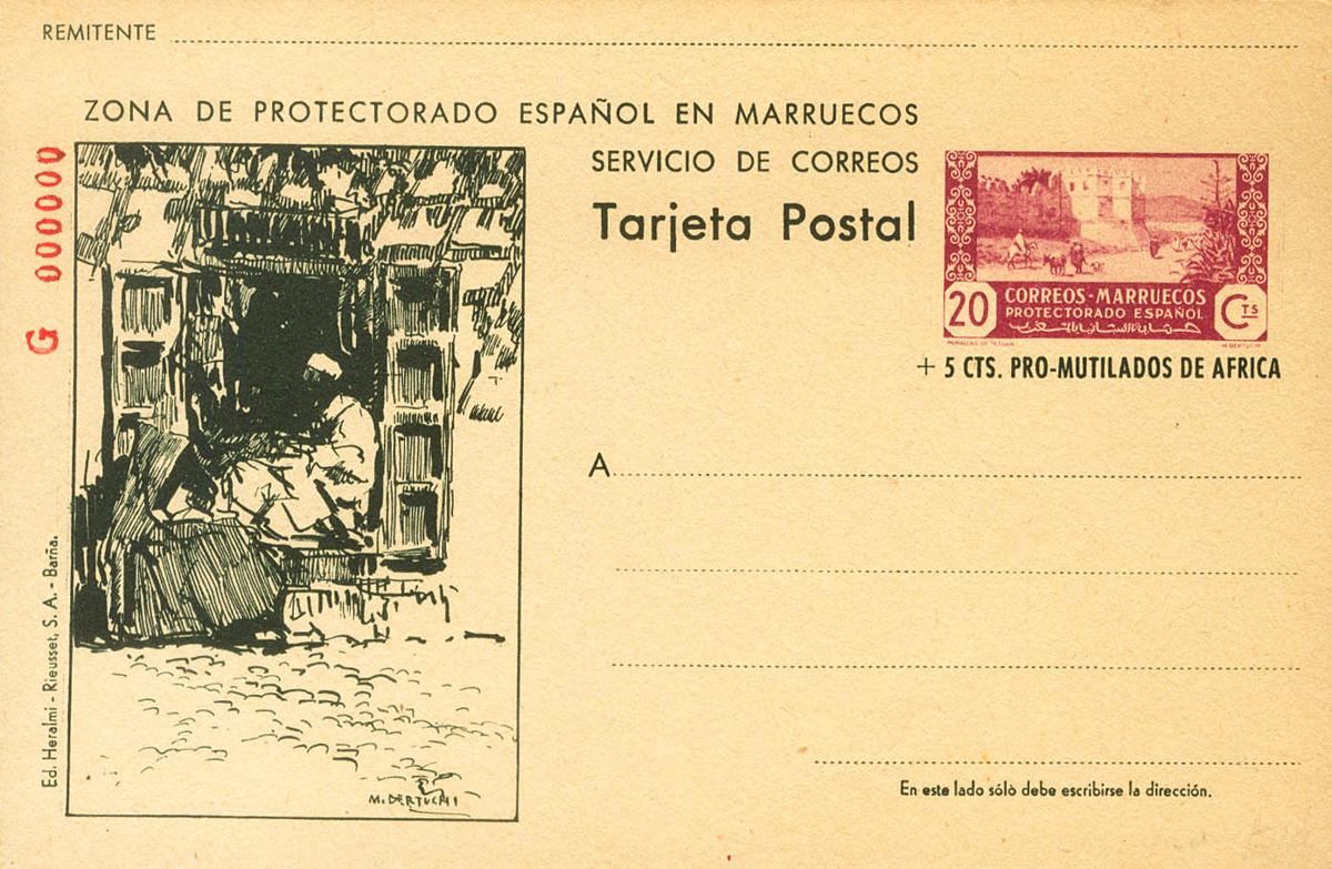 1244 | Marruecos. Entero Postal
