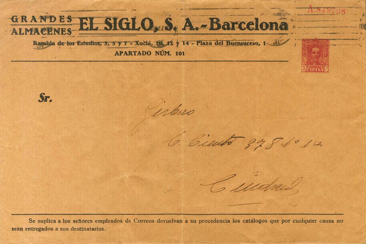 858 | Postal Stationery. Private Postal Stationery