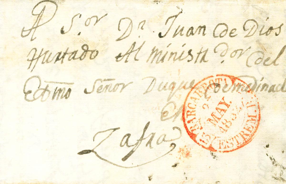 85 | Pre-philately. Extremadura