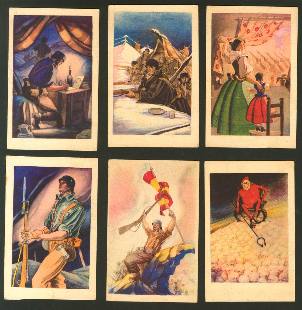 885 | Civil War. Nationalist Postcard