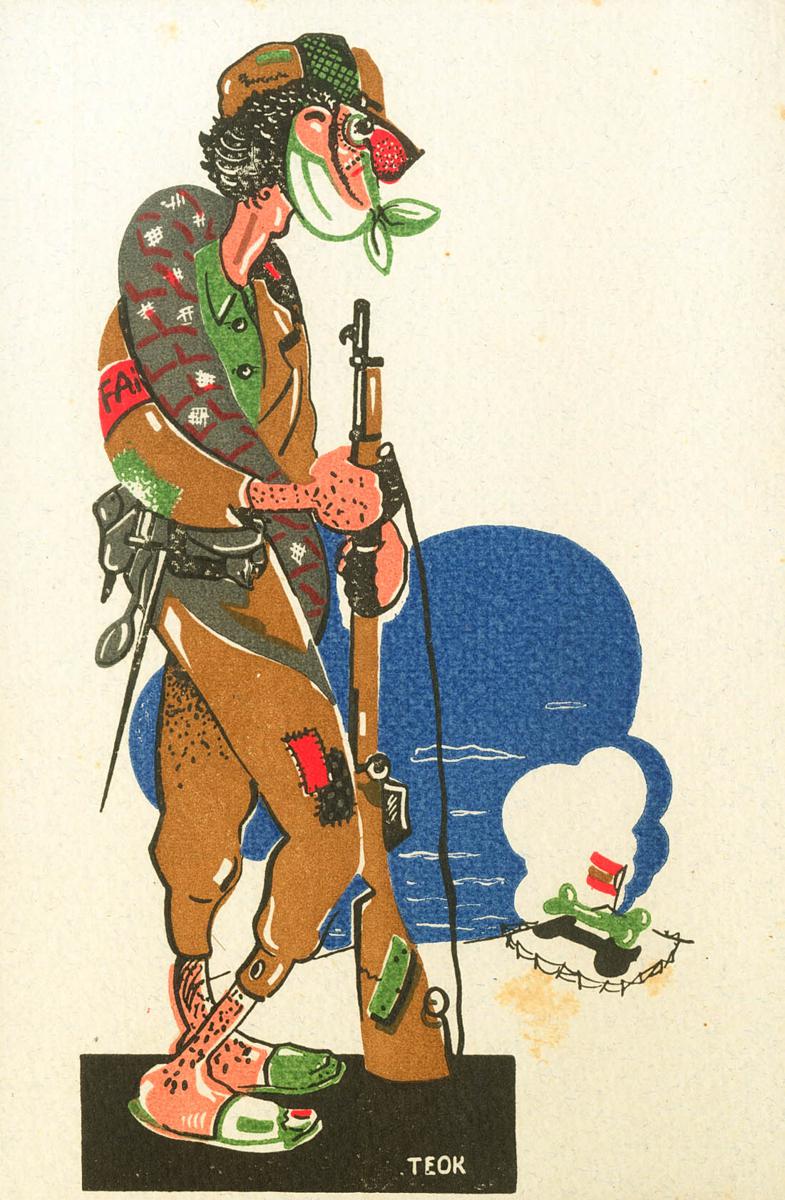 887 | Civil War. Nationalist Postcard