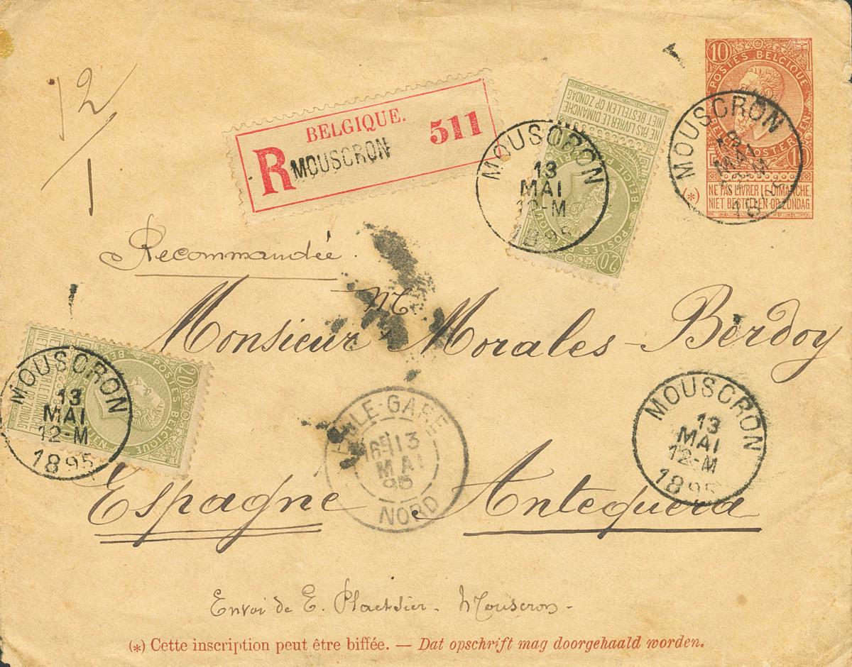 110 | Belgium. Postal Stationery